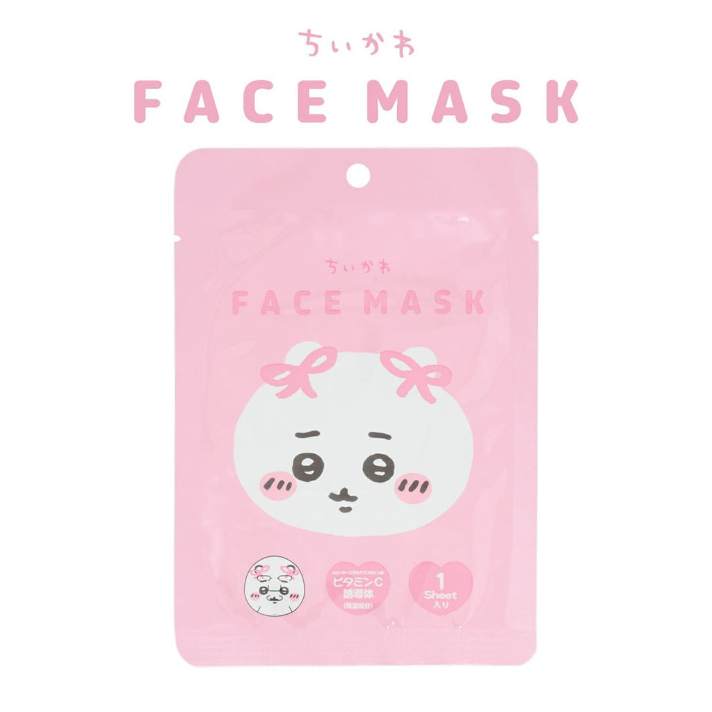 SHO-BI X CHIIKAWA Vitaminc Face Mask 1pc