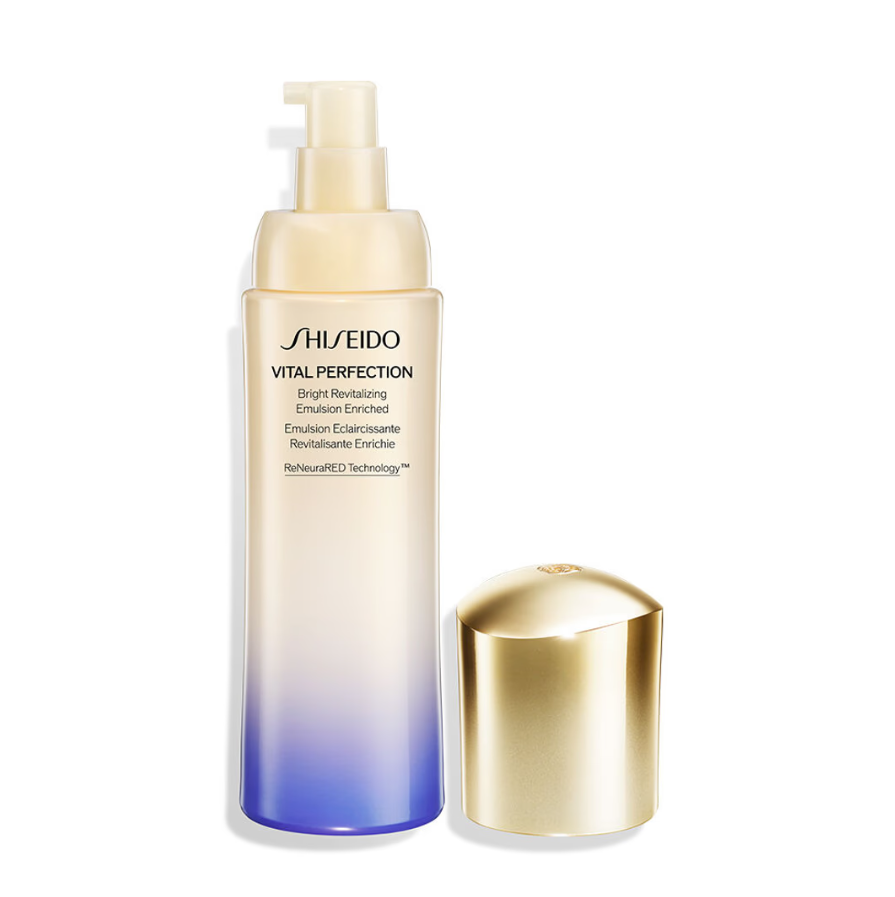 SHISEIDO Vital-perfection Bright Revitalizing Emulsion Enriched 100m