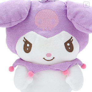 SANRIO 脸部形状卷轴钥匙扣 Kuromi 1 件