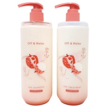 OFF & RELAX Summer Limited "Lycee & Rose" Shampoo & Conditioner Set 460ml + 460ml