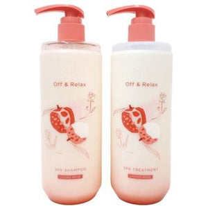 OFF & RELAX Summer Limited "Lycee & Rose" Shampoo & Conditioner Set 460ml + 460ml