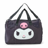 SANRIO Kuromi Face Shaped Travel Boston Bag 1PC