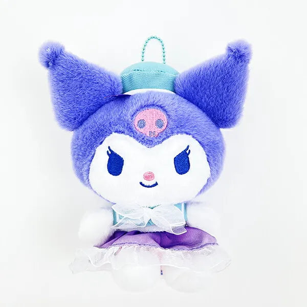SANRIO Kuromi Plush Toy Sherbet Marine Keychain 1PC