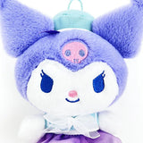 SANRIO Kuromi Plush Toy Sherbet Marine Keychain 1PC