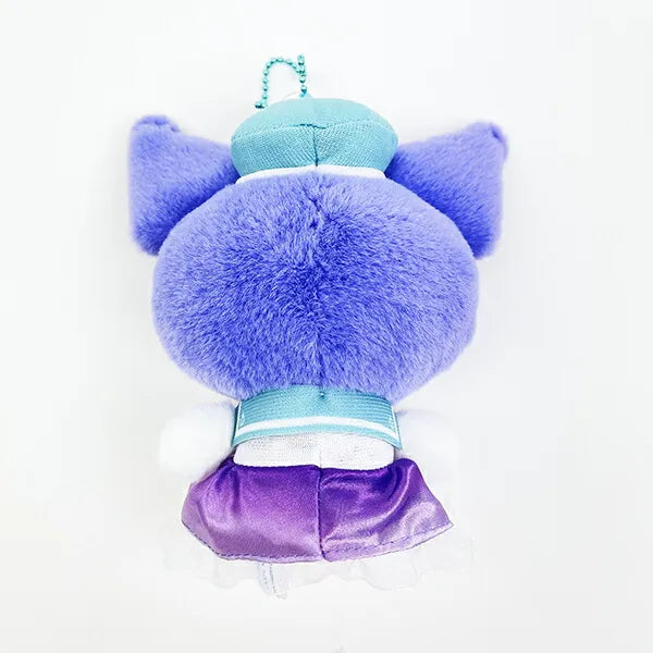 SANRIO Kuromi Plush Toy Sherbet Marine Keychain 1PC