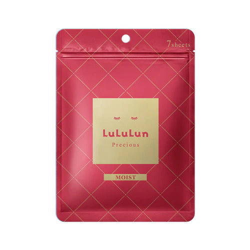 LULULUN Red Hydrating Mask 7 Sheets