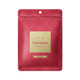 LULULUN Red Hydrating Mask 7 Sheets