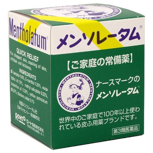 ROHTO Mentholatum  Ointment For Cracks, Chapped Skin, Chilblains, And Itching 75g