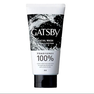 MANDOM Gatsby Facial Wash Strong Clear Foam 130g