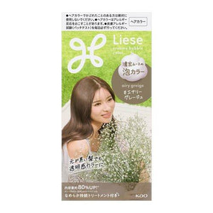 花王 Liese Prettia 泡沫染发剂烟灰灰