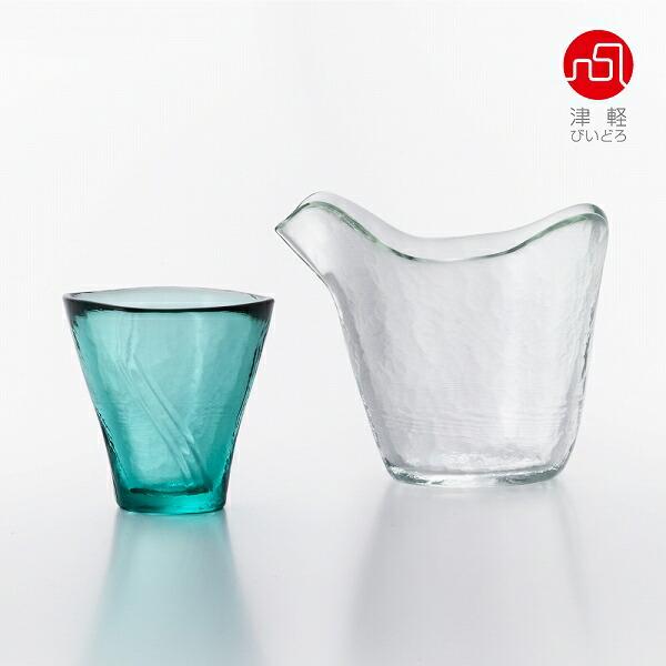ISHIZUKA Tsugaru Vidro Heat-resistant Glass Sake Set 330ml