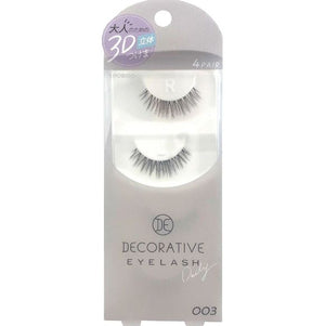 SHOBIDO Daily Decorative 3D Shape Eyelash #003 4 Pairs