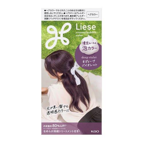 花王 Liese Prettia 泡沫染发剂烟灰灰