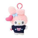 SANRIO Original Mascot Holder - My Melody Denim Patch 1pc
