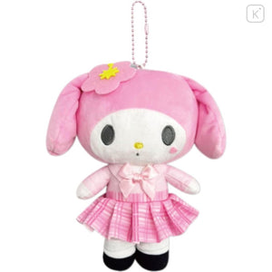 SANRIO Ballchain Plush Pouch - My Melody: Suntan Uniform 1PC