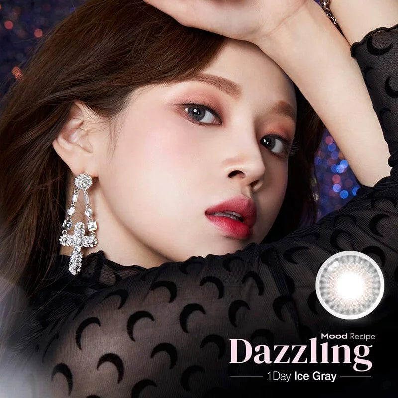 OLOLA 1 Day Contact Lens #Dazzling Ice Grey 10pcs