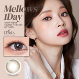 OLOLA 1 Day Contact Lens #Mellow Muse Brown 10pcs