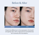 HINCE Second Skin Mesh Matte Cushion (Original Product 12g + Refill 12g + mini cushion)