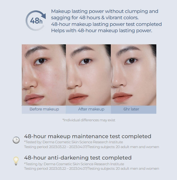 HINCE Second Skin Mesh Matte Cushion (Original Product 12g + Refill 12g + mini cushion)
