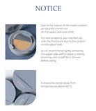 HINCE Second Skin Mesh Matte Cushion (Original Product 12g + Refill 12g + mini cushion)