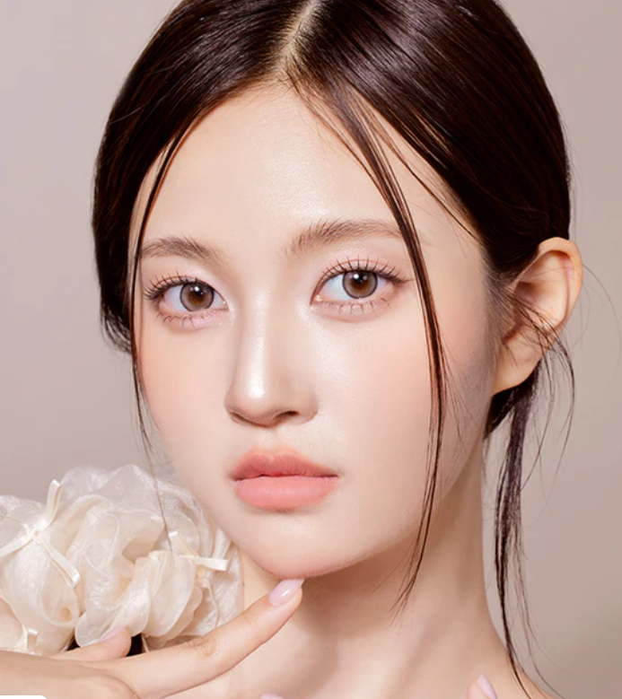 OLOLA IDIFF 1 Month Contact Lenses #Meow Kitten Beige 2pcs