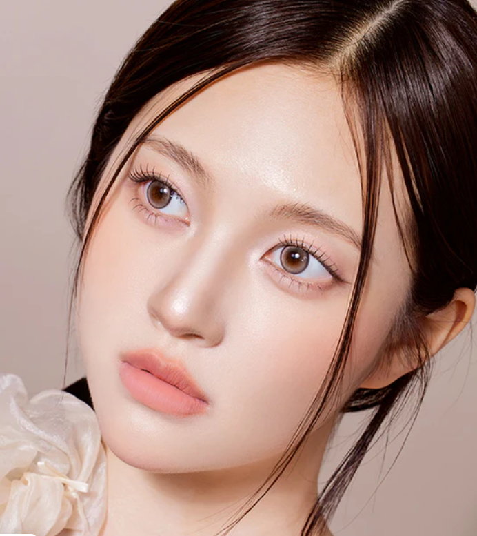 OLOLA IDIFF 1 Month Contact Lenses #Meow Kitten Beige 2pcs