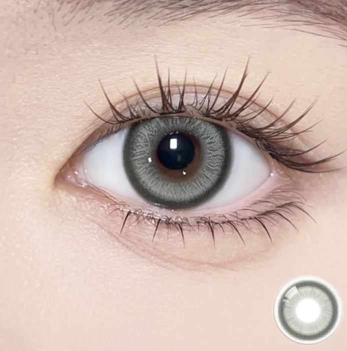 OLOLA IDIFF 1 Month Contact Lenses #Meow Rubl Green 2pcs