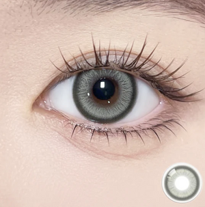 OLOLA IDIFF 1 Month Contact Lenses #Meow Rubl Green 2pcs