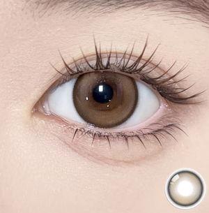 OLOLA IDIFF 1 Month Contact Lenses #Meow Coon Brown 2pcs