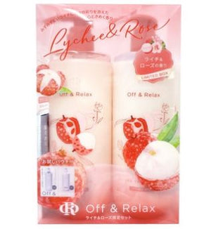 OFF & RELAX Summer Limited "Lycee & Rose" Shampoo & Conditioner Set 460ml + 460ml