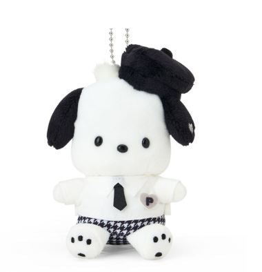 SANRIO 脸部形状卷轴钥匙扣 Kuromi 1 件