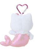 SANRIO Hello Kitty Fantasy Collection Mermaid Pink Plush Keychain 1pc