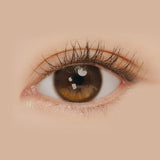 I-SHA 1 Month Contact Lenses #Oriana Edge Plus Shade Brown 1Pc