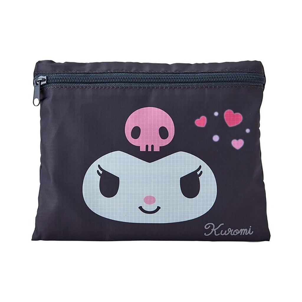 SANRIO Kuromi Face Shaped Travel Boston Bag 1PC