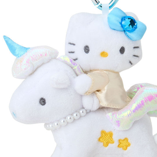 SANRIO Hello Kitty Premium Mascot Holder - Fantasy Collection Pegasus Unicorn 1pc