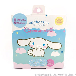 KOYODO x SANRIO Collab Steam Eye Mask Cinnamoroll 3 Pcs