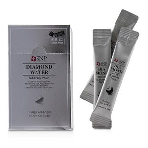 SNP Diamond Hyaluronic Acid Water Sleeping Pack 4ml x 20