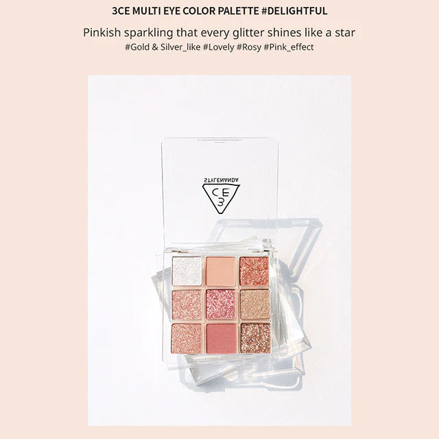 3CE STYLENADA Multi Eye Color Palette #Delightful 7g