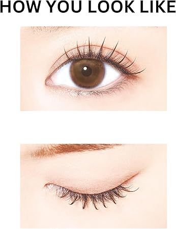 D-UP Quick Extension False Eyelashes #04 A Type Brown 120Pcs