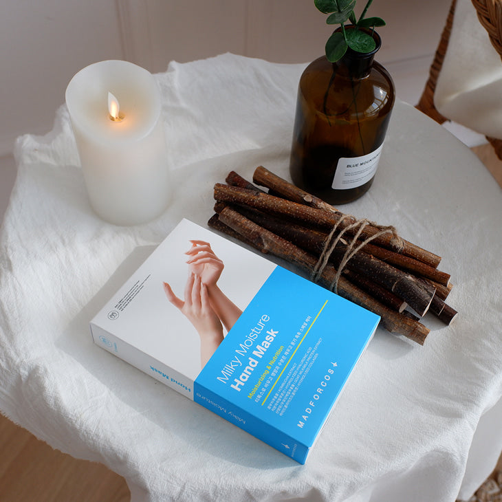 MADFORCOS Milky Moisture Hand Mask 5pairs / 1 pair