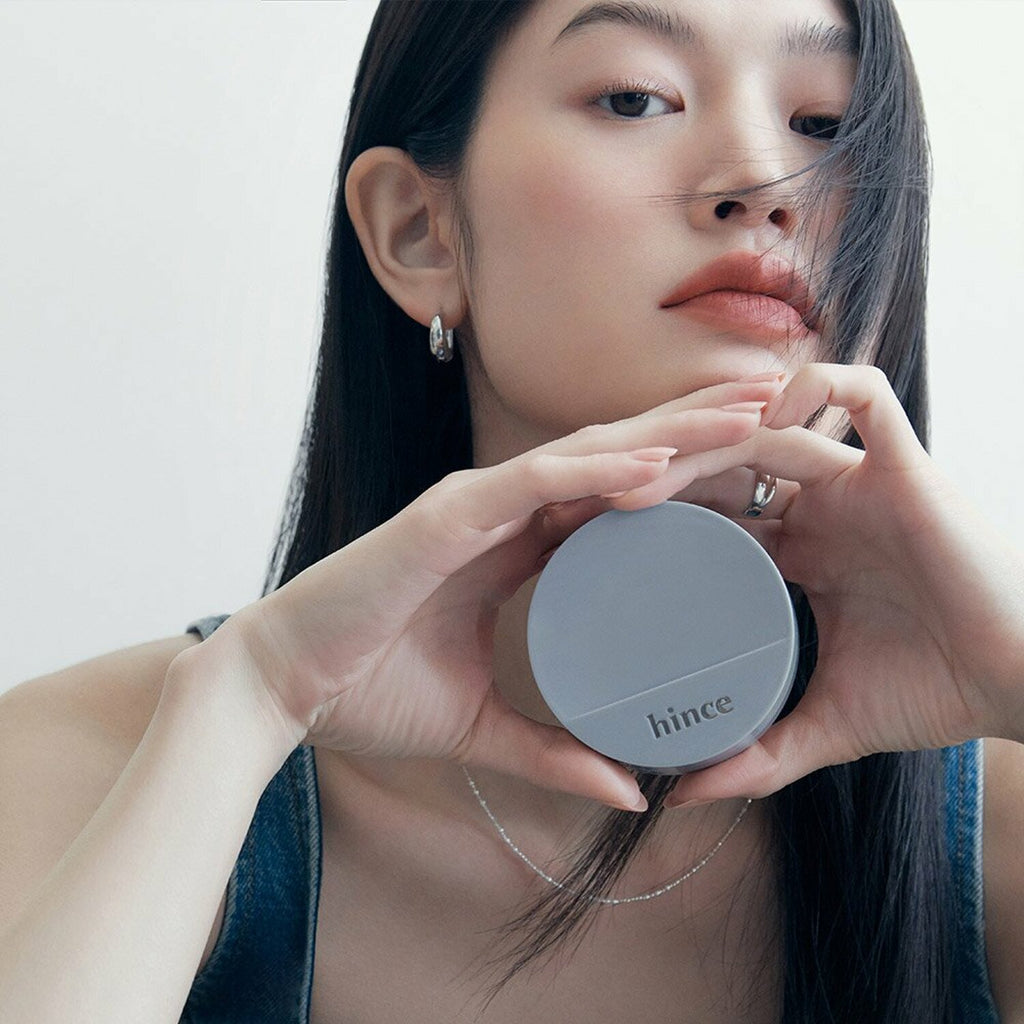 HINCE Second Skin Mesh Matte Cushion (Original Product 12g + Refill 12g + mini cushion)