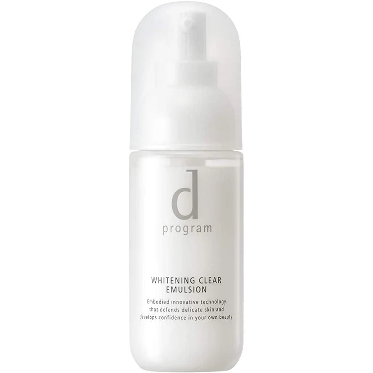 SHISEIDO D Program Whitening Clear Emulsion MB for Sensitive Skin 100ml