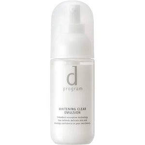 SHISEIDO D Program Whitening Clear Emulsion MB for Sensitive Skin 100ml