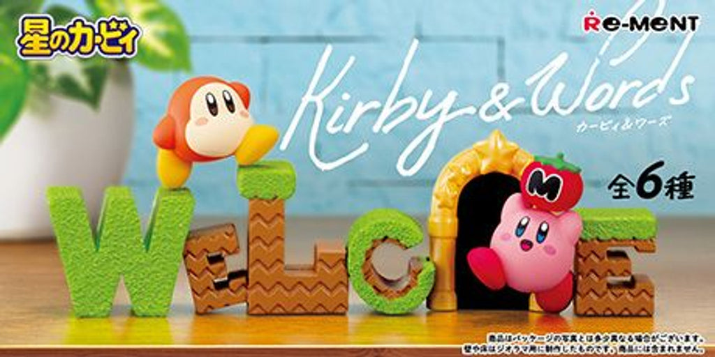 RE-MENT Kirby & Words Figure
