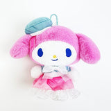 SANRIO My Melody Plush Toy Sherbet Marine Keychain 1PC