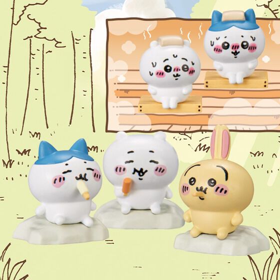 BANDAI Bikkura Tamago Chikawa Sauna and Ice Bath Salt