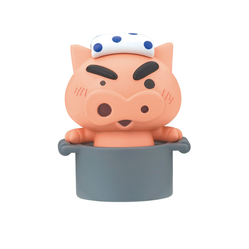 BANDAI Life Charayu Figure Collection Crayon Shin-chan Relaxing Bathtime