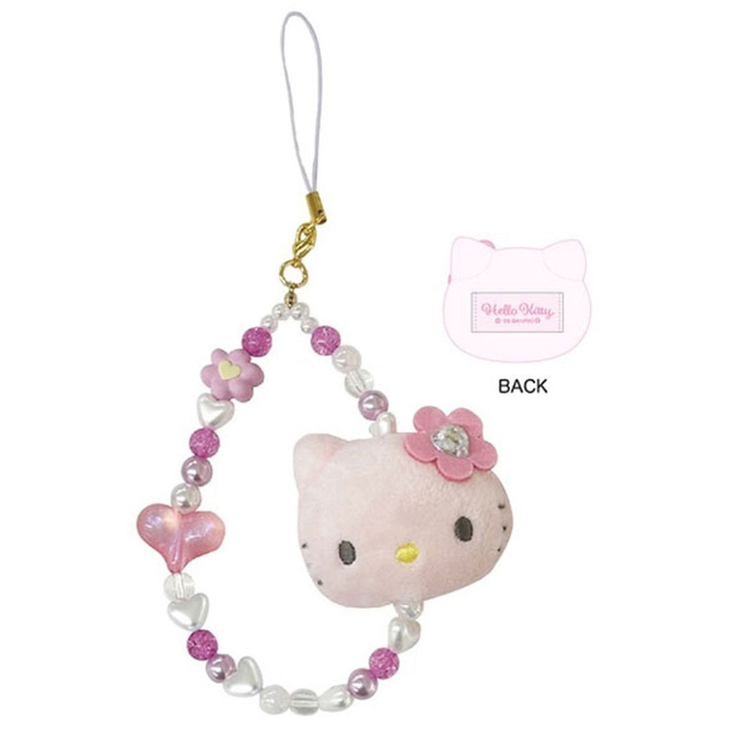 SANRIO Face Mascot Strap Hello Kitty Kaohana Collection 1Pc