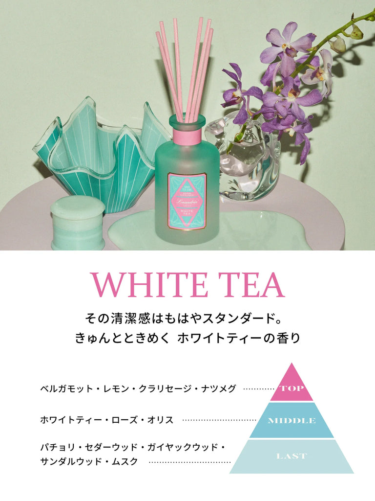 LAUNDRIN Good Tea Time Room Diffuser White Tea Scent 100 Ml