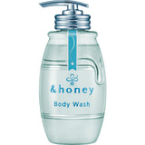 &HONEY Savon Clear Gel Body Wash Emerald Savon Honey Scent 500ml